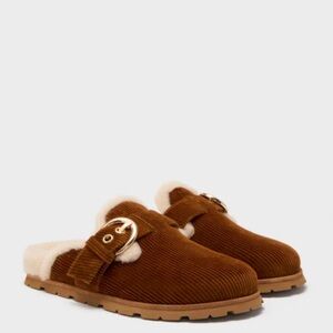 Stuart Weitzman *NEW IN BOX* Christie Shearling Mules